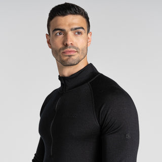 Men's Expert Merino Half Zip Long Sleeved Baselayer II