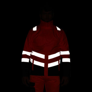 Men's Waterproof 3 In 1 Hi-Vis Jacket