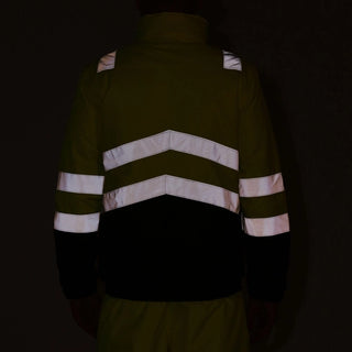 Men's Waterproof Hi-Vis Bomber Jacket