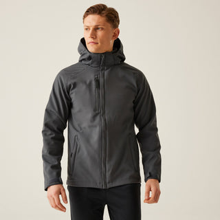 Men's Repeller Lined Softshell Hooded Jacket