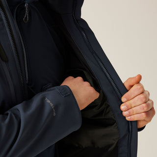 Men's Repeller Lined Softshell Hooded Jacket