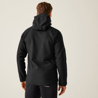 Men's Repeller Lined Softshell Hooded Jacket