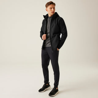 Men's Repeller Lined Softshell Hooded Jacket