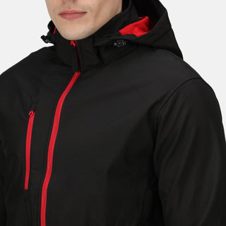 Men's Venturer 3 Layer Printable Hooded Softshell Jacket