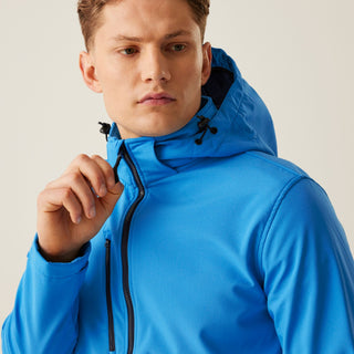 Men's Venturer 3 Layer Printable Hooded Softshell Jacket