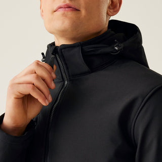 Men's Venturer 3 Layer Printable Hooded Softshell Jacket