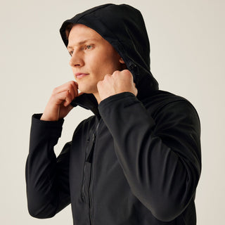 Men's Venturer 3 Layer Printable Hooded Softshell Jacket