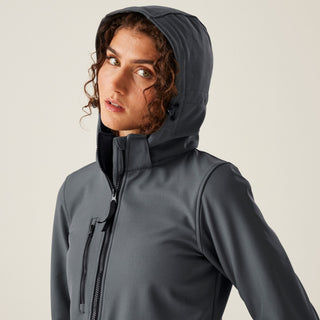 Women's Venturer 3-layer Printable Hooded Softshell Jacket