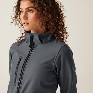 Women's Venturer 3-layer Printable Hooded Softshell Jacket