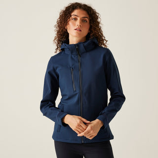 Women's Venturer 3-layer Printable Hooded Softshell Jacket