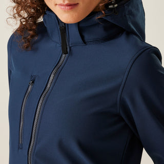Women's Venturer 3-layer Printable Hooded Softshell Jacket