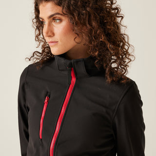 Women's Venturer 3-layer Printable Hooded Softshell Jacket