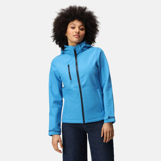 Women's Venturer 3-layer Printable Hooded Softshell Jacket