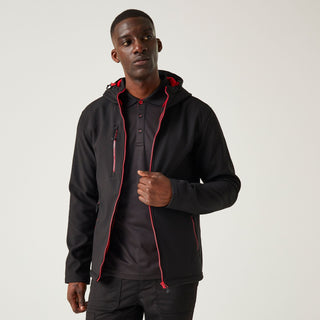 Men's Navigate 2 Layer Hooded Softshell Jacket