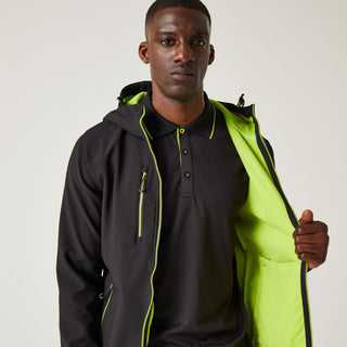 Men's Navigate 2 Layer Hooded Softshell Jacket
