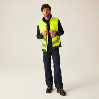 Men's Hi-Vis Pro Insulated Reflective Bodywarmer