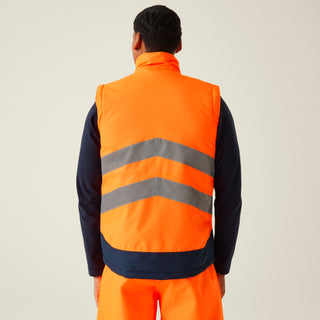 Men's Hi-Vis Pro Insulated Reflective Bodywarmer