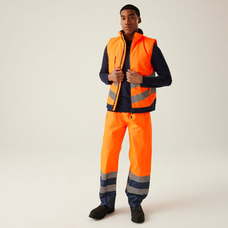 Men's Hi-Vis Pro Insulated Reflective Bodywarmer