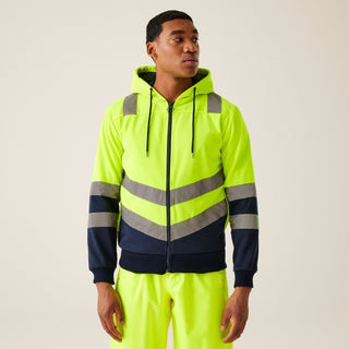 Men's Hi-Vis Pro Full Zip Hoodie