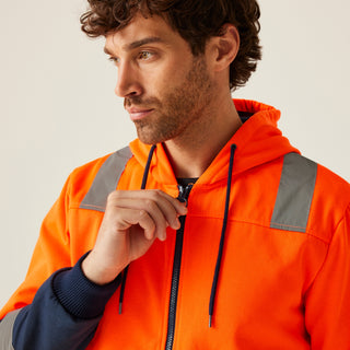 Men's Hi-Vis Pro Full Zip Hoodie