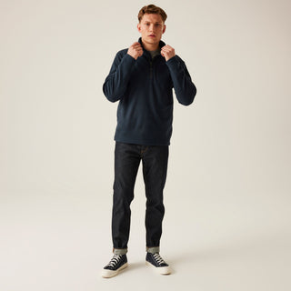 Men's Honestly Made 100% Recycled Half Zip Fleece