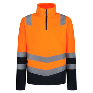 Men's Hi-Vis Half Zip Fleece