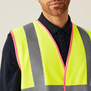 Men's Two Tone Hi-Vis Vest