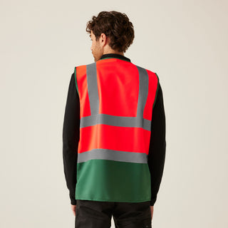 Men's Two Tone Hi-Vis Vest