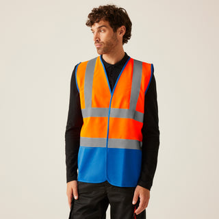 Men's Two Tone Hi-Vis Vest