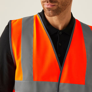 Men's Two Tone Hi-Vis Vest