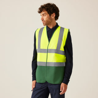 Men's Two Tone Hi-Vis Vest
