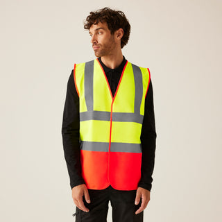 Men's Two Tone Hi-Vis Vest