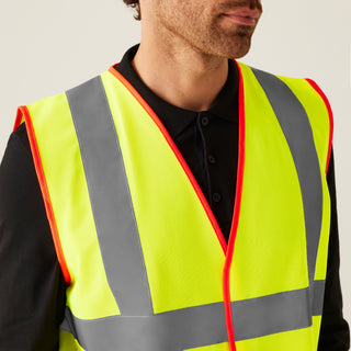 Men's Two Tone Hi-Vis Vest