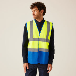 Men's Two Tone Hi-Vis Vest