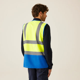 Men's Two Tone Hi-Vis Vest