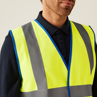 Men's Two Tone Hi-Vis Vest