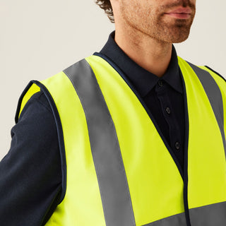 Men's Two Tone Hi-Vis Vest