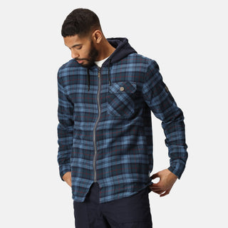 Men's Seige Hooded Shirt Jacket
