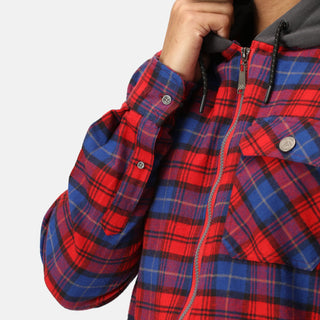 Men's Seige Hooded Shirt Jacket