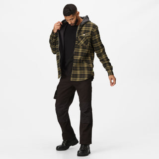 Men's Seige Hooded Shirt Jacket