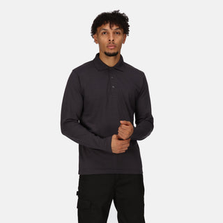 Men's 65/35 LS Polo Top