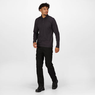 Men's 65/35 LS Polo Top