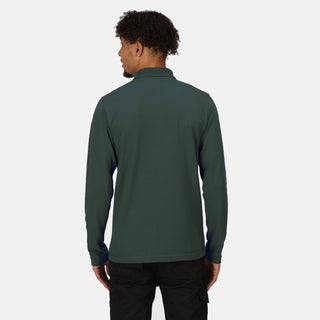 Men's 65/35 LS Polo Top