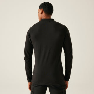 Men's 65/35 LS Polo Top