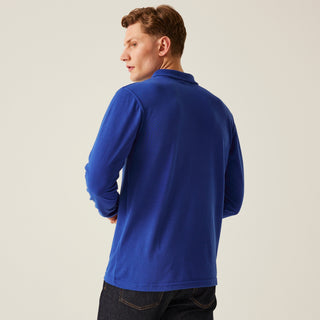 Men's 65/35 LS Polo Top