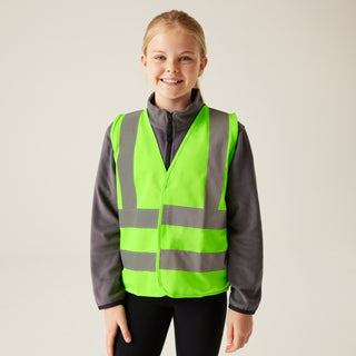 Kids' Hi Vis Vest Fluro Red