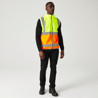 Men's Pro HI-VIS Full Zip Gilet