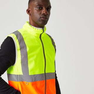Men's Pro HI-VIS Full Zip Gilet