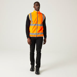 Men's Pro HI-VIS Full Zip Gilet