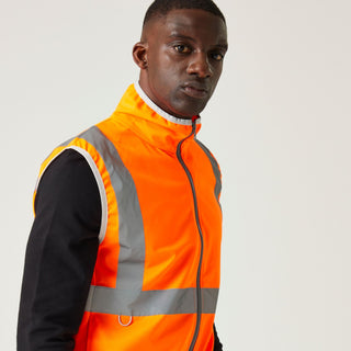 Men's Pro HI-VIS Full Zip Gilet